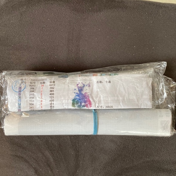 Disney Maleficent Watercolour Diamond Painting Kit - Picture 2 of 3